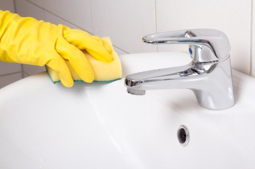 Sorted household items prepared during a Deepcleaning house clearance