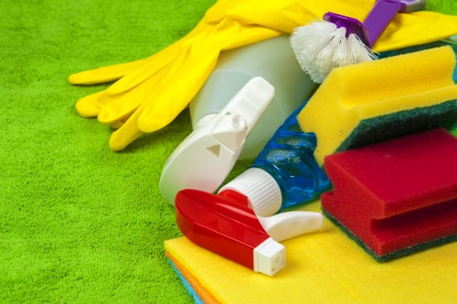 Local oven cleaner working in a Deepcleaning home