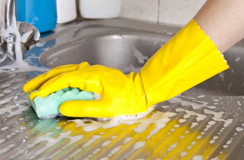 Refreshing a sofa with professional cleaning in Deepcleaning