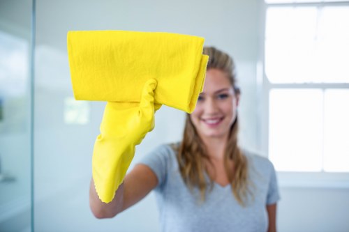 Window cleaning for a home with access-friendly local service