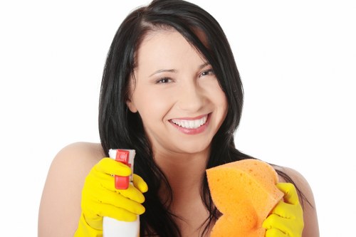 Commercial deep cleaning of office and shared surfaces