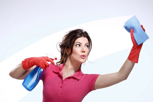 Charity donation of reusable cleaning supplies and equipment